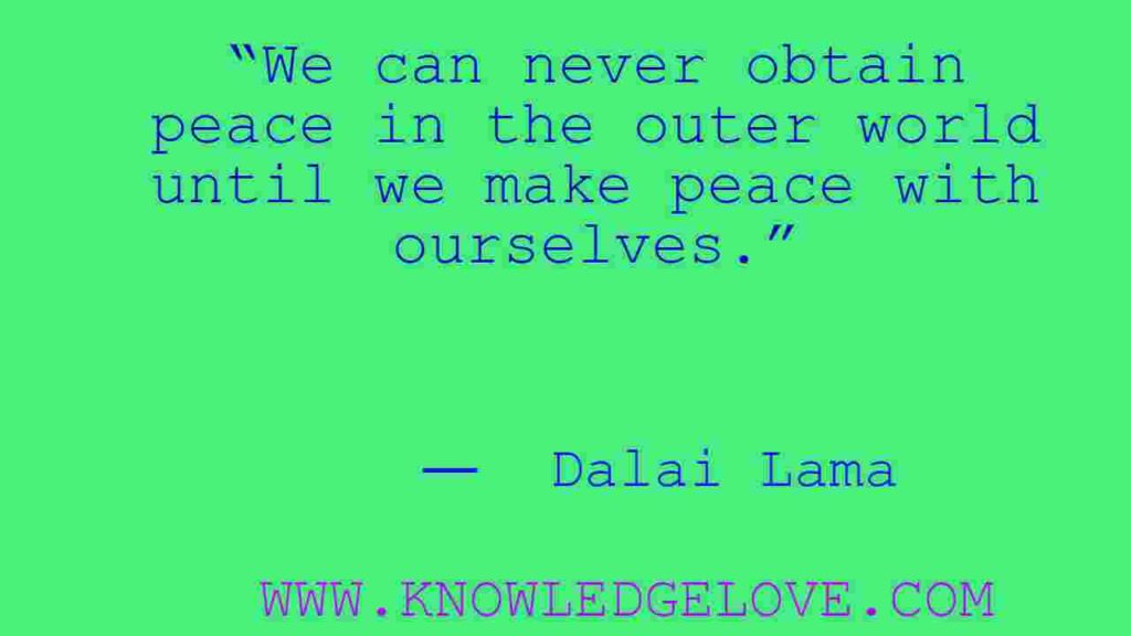Quotes on Peace