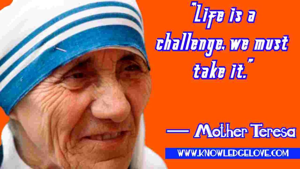 Mother Teresa Quotes on Life