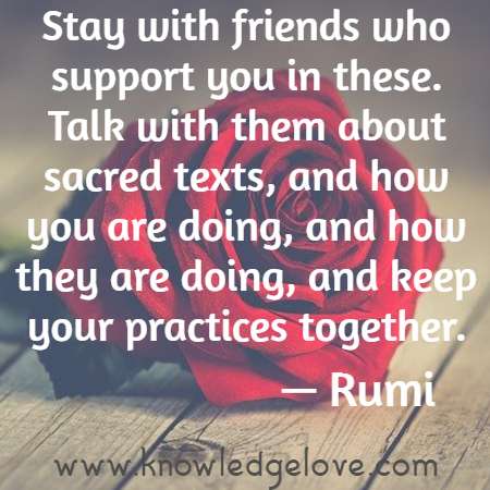 rumi quotes on friendship